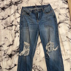 Hollister ultra high rise mom jeans